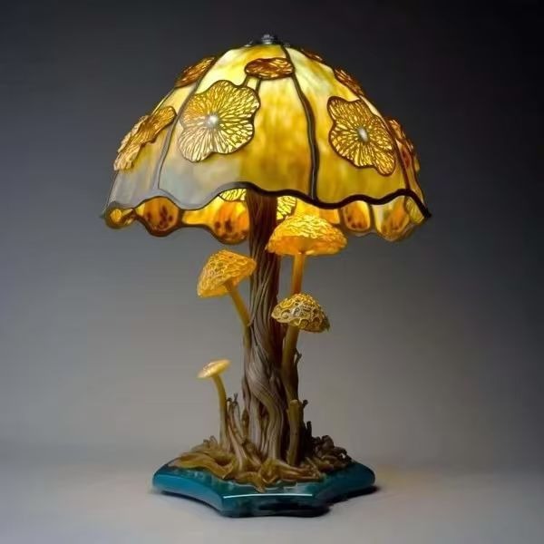 Decorative Mushroom Night Light – Soft Warm Light, Fairy-Tale Ambiance