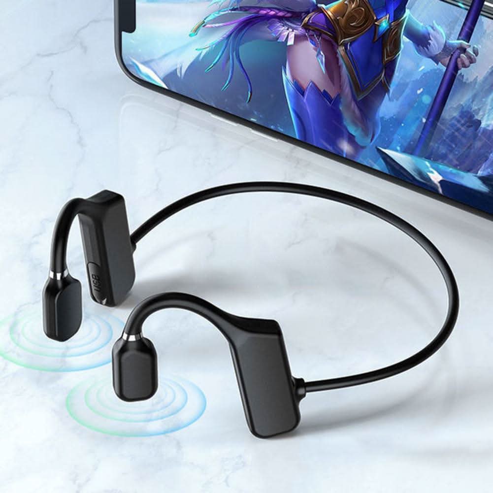 Draadloze Beengeleiding Koptelefoon – SonicFlow