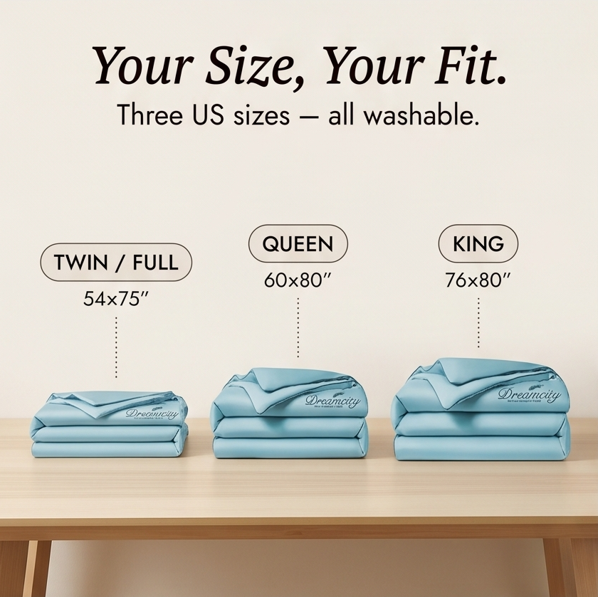 DreamCool Cooling Ice-Silk 4-Piece Bedding Set - Elena Harper