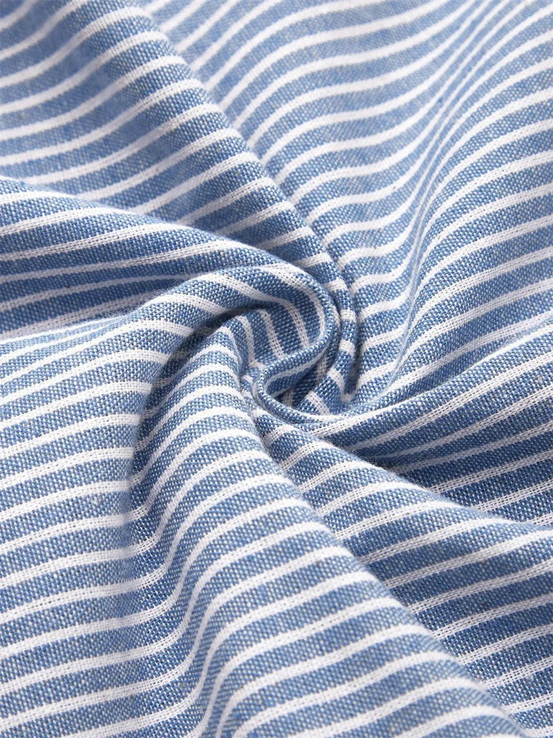 Sofia Striped Summer Dress - Elena Harper