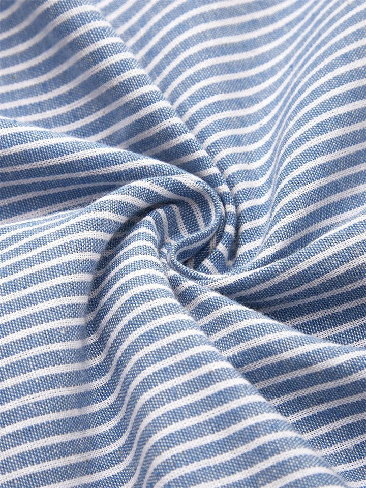 Sofia Striped Summer Dress - Elena Harper