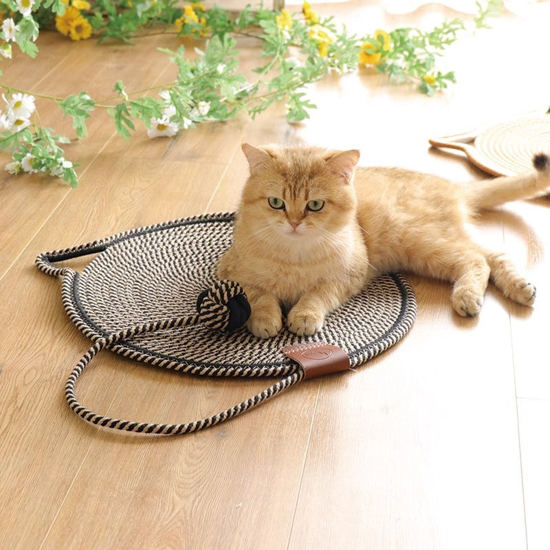 Cat's Durable Scratching Rug - Furniture Protector