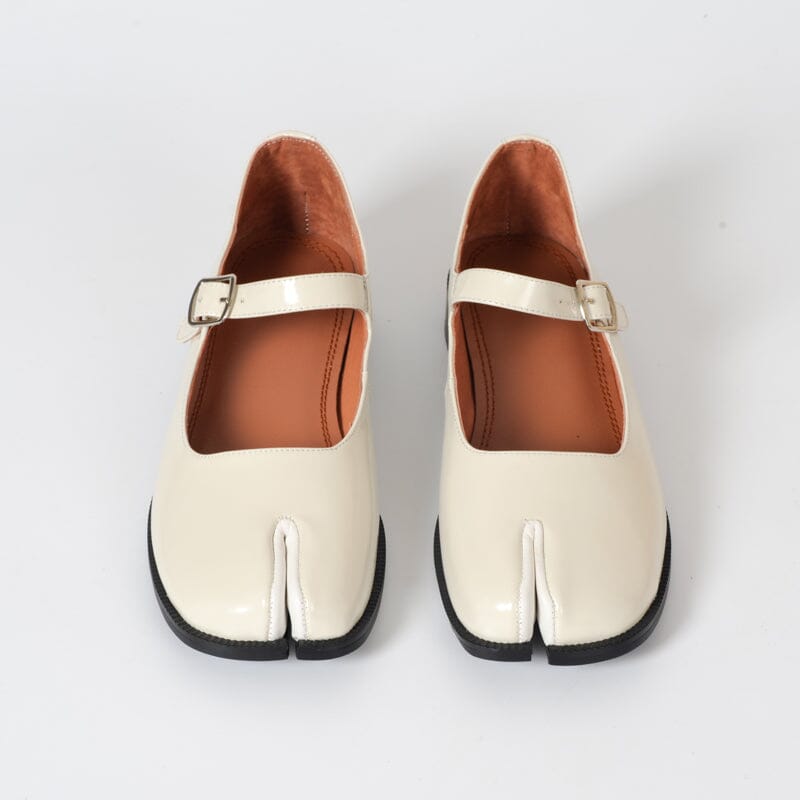 Martha Leather Mary Janes