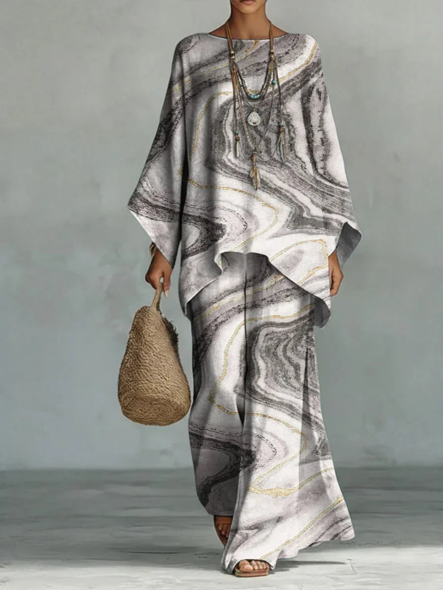 Noémie Set Printed Comfort Set - Elena Harper