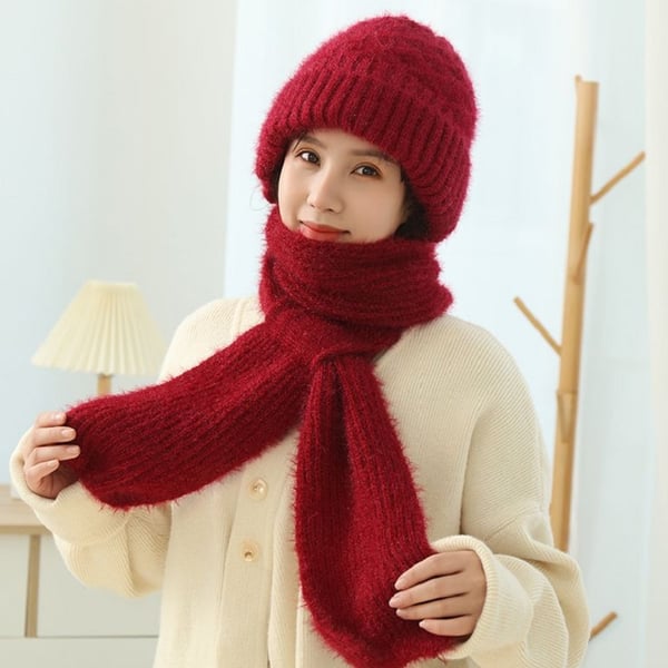 Abelina Integrated Acoustic Protection Windproof Hat Scarf - Elena Harper