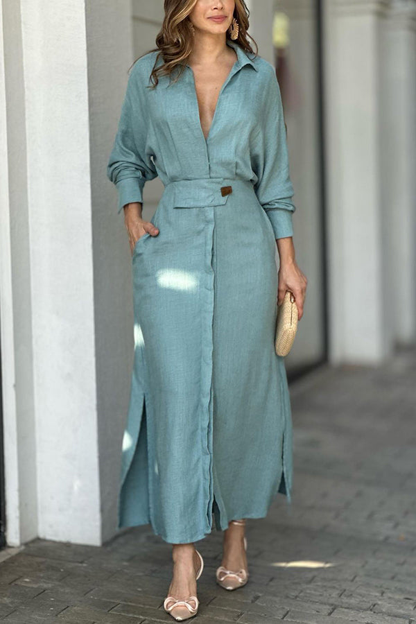 Yara | Ankle-Length Shirt Dress