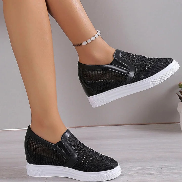 Ormira Comfortable Non-Slip Sneakers, view 3 - Elena Harper