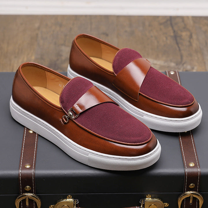 Men's Casual Leather Sneakers - Jonas