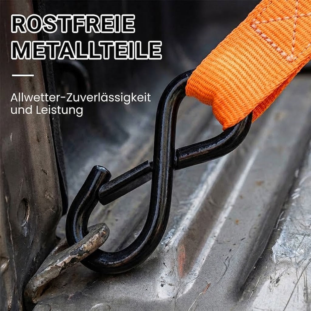 AutoStrap™ Automatic Ratchet Tie Down Strap