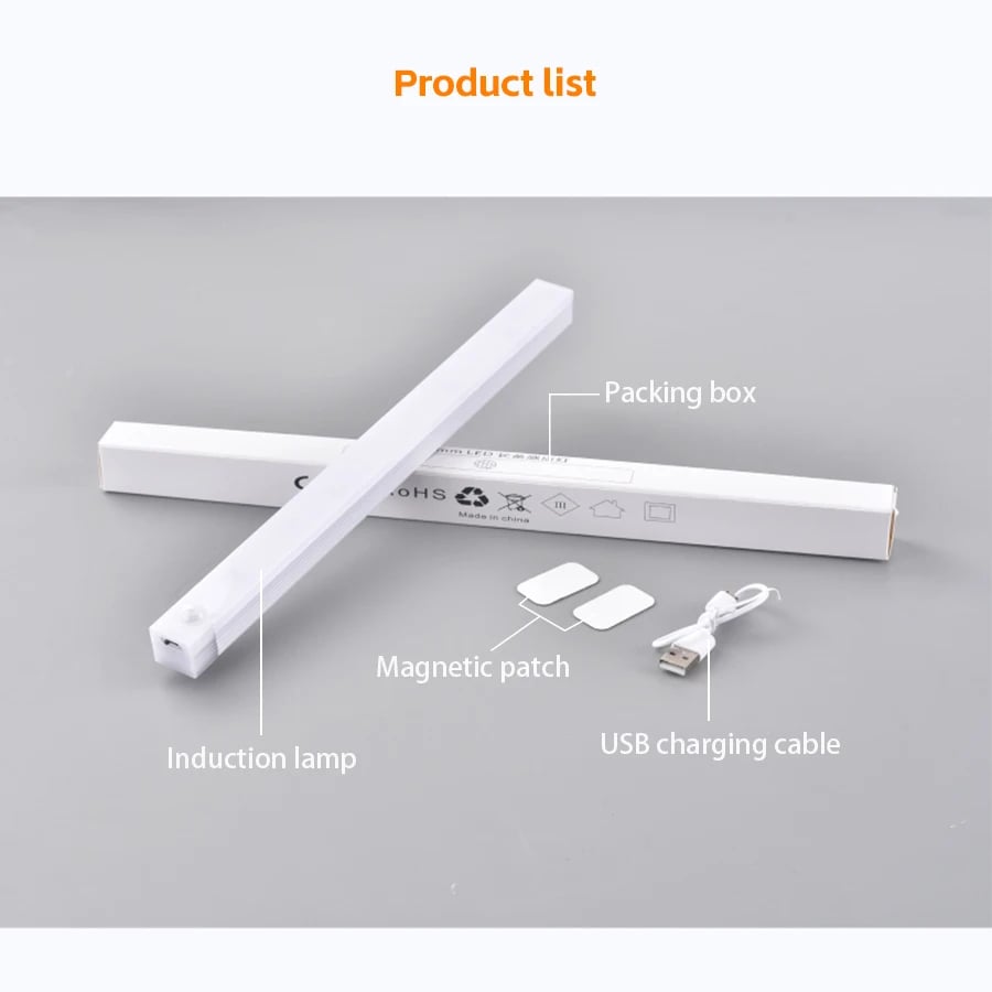 GlowMag™ - Tool-Free Smart Sensor Magnet USB Rechargeable LED Lights