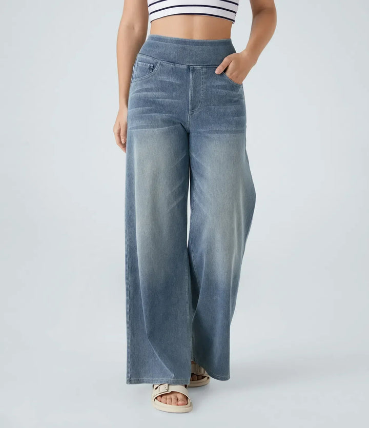 Evelyn | Comfortable High-Waist Pants