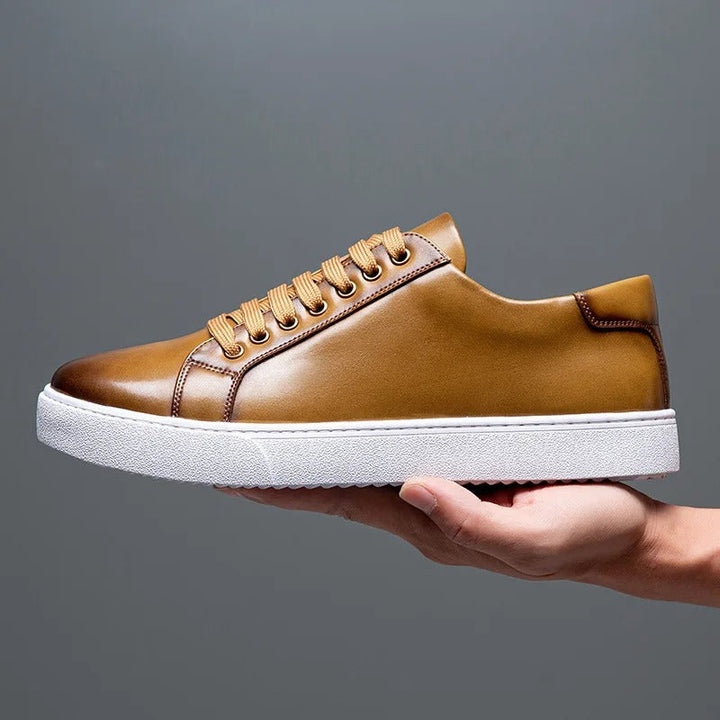 Blitz Men's Vegan Leather Sneakers - Elena Harper