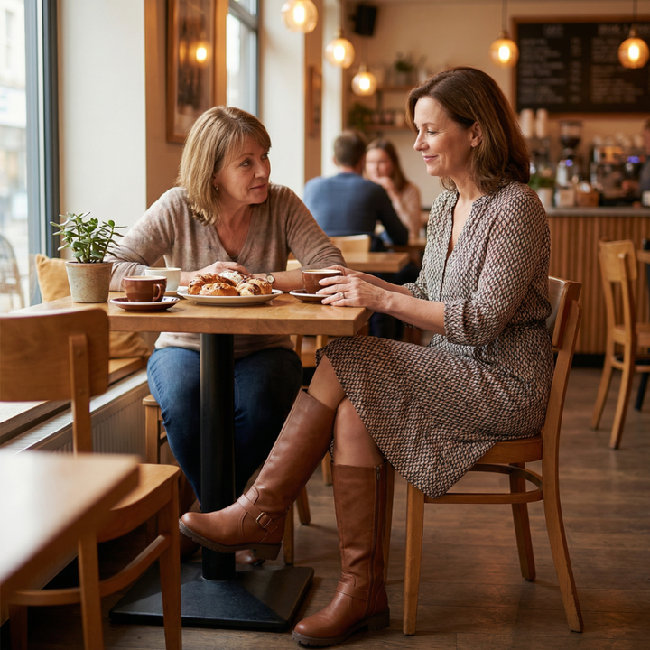 Amelia | Elegant and Robust Women's Knee-High Riding Boots