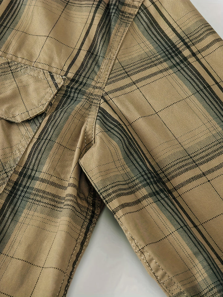 Cotton Reversible Shirt for Men - Elena Harper