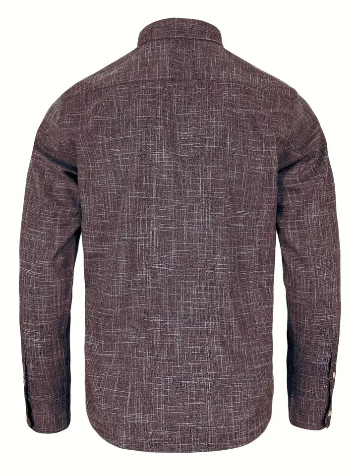 Teodoro - Long-Sleeve Shirt with Buttons
