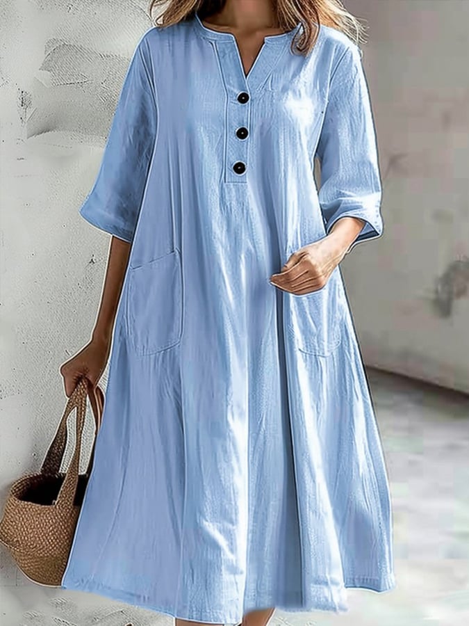 Jacky Lightweight Breezy Dress - Elena Harper