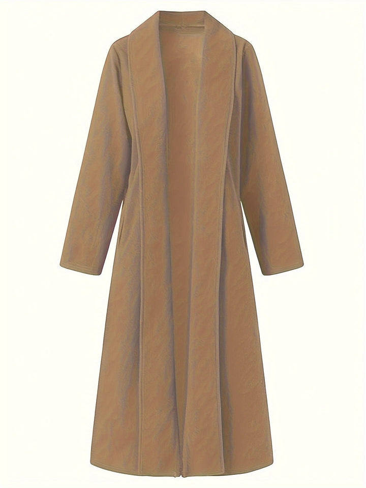 Sophia | Timeless and Elegant Longline Trench Coat