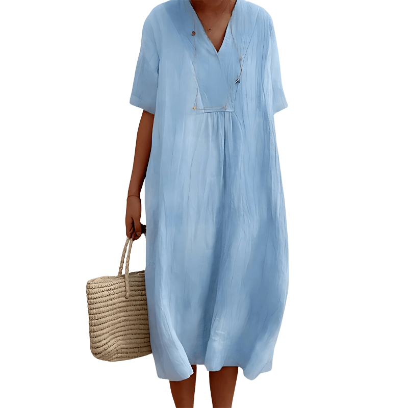 Women's Midi Dress, view 2 - Elena Harper
