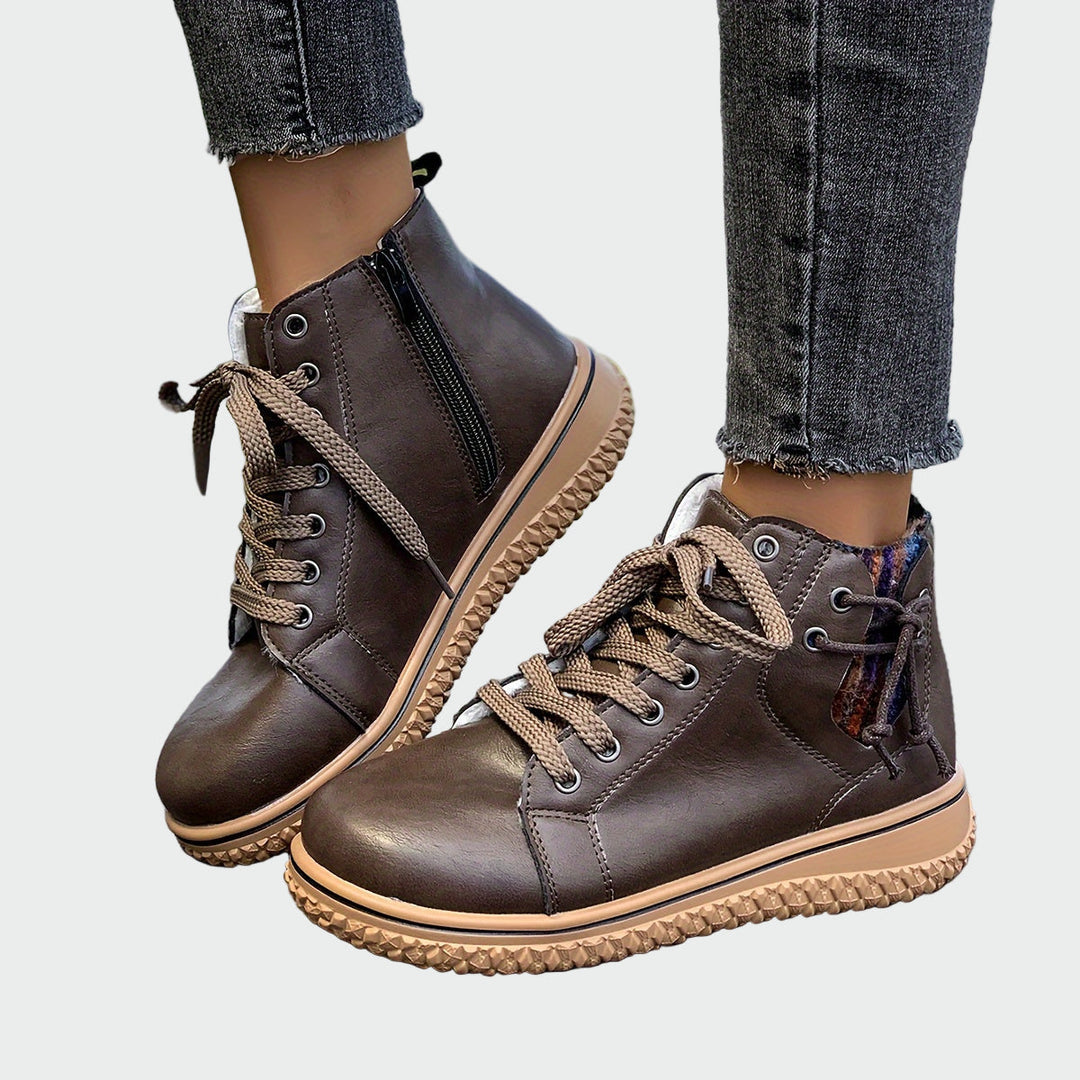 Sophie | Orthopedic Leather Ankle Boots