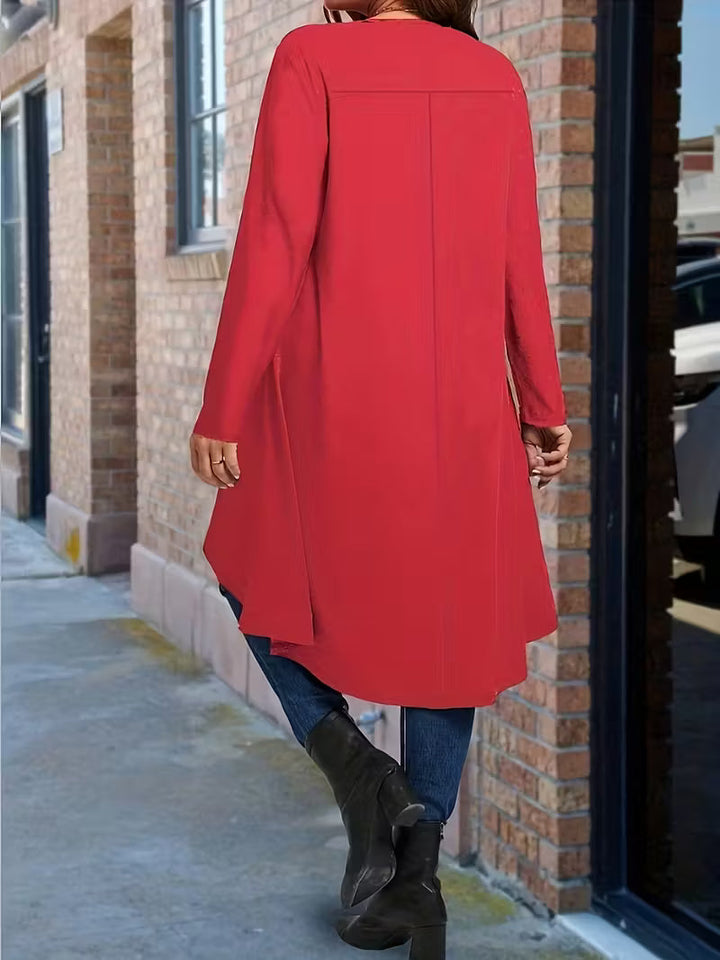 Neasa Elegant Long Sleeve T-Shirt - Elena Harper