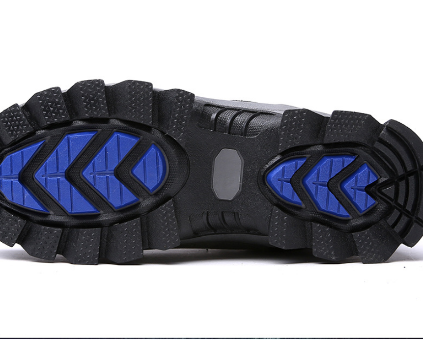 Men's Hiking Boots with Traction Sole and Thermal Lining - Roland