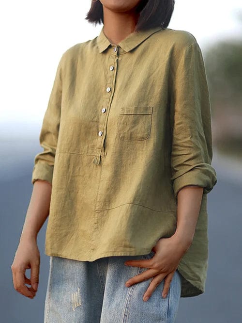 Bella Elegant Breezy Summer Blouse - Elena Harper