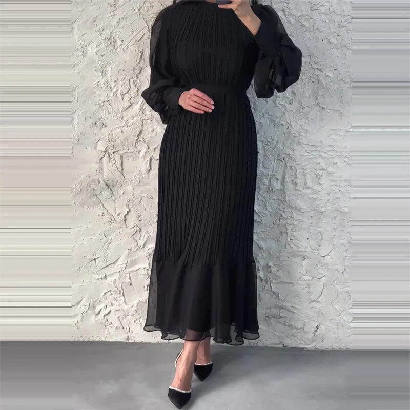 Women's Pleated Midi Dress