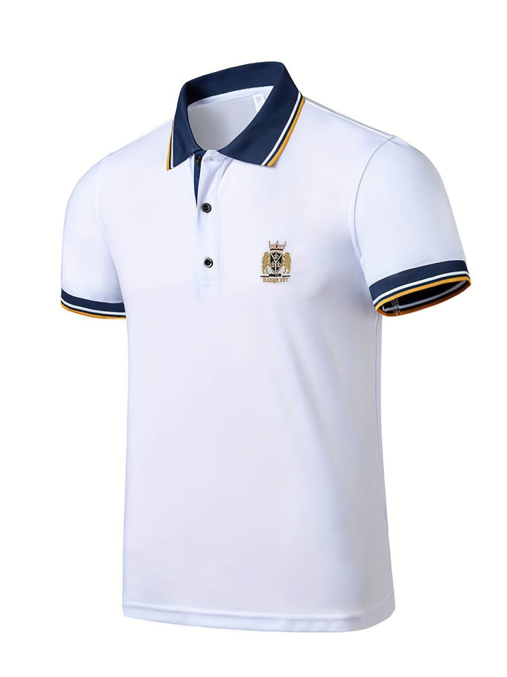 Embroidered Summer Shirt for Men - Elena Harper