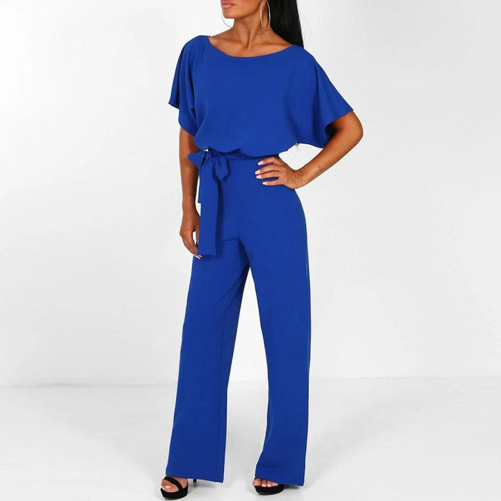 Victoria | Casual and Modern Women's Jumpsuit with Tie Belt