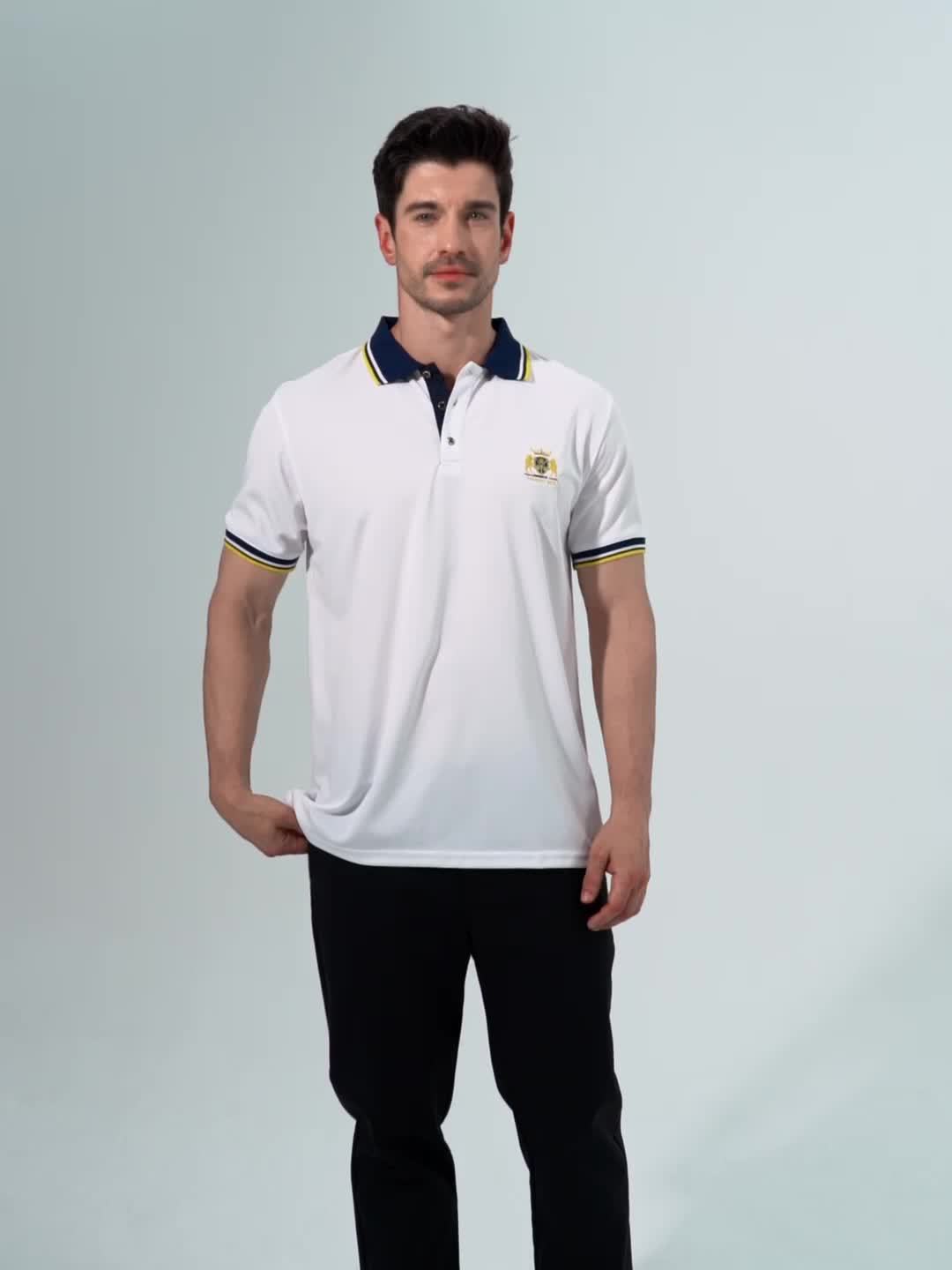 LAURENT MONACO | EMBROIDERED SUMMER SHIRT FOR MEN
