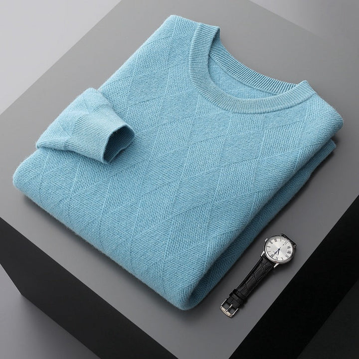 Premium Men's Sweater in Soft Knit - Alsten