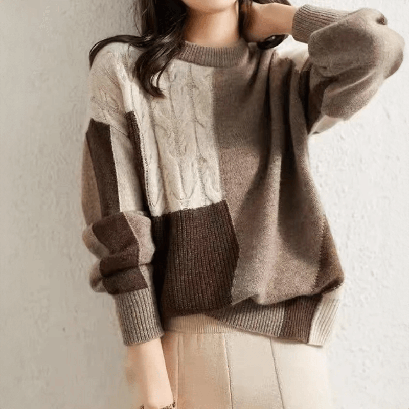 Women's Relaxed Fit Hip-Length Sweater