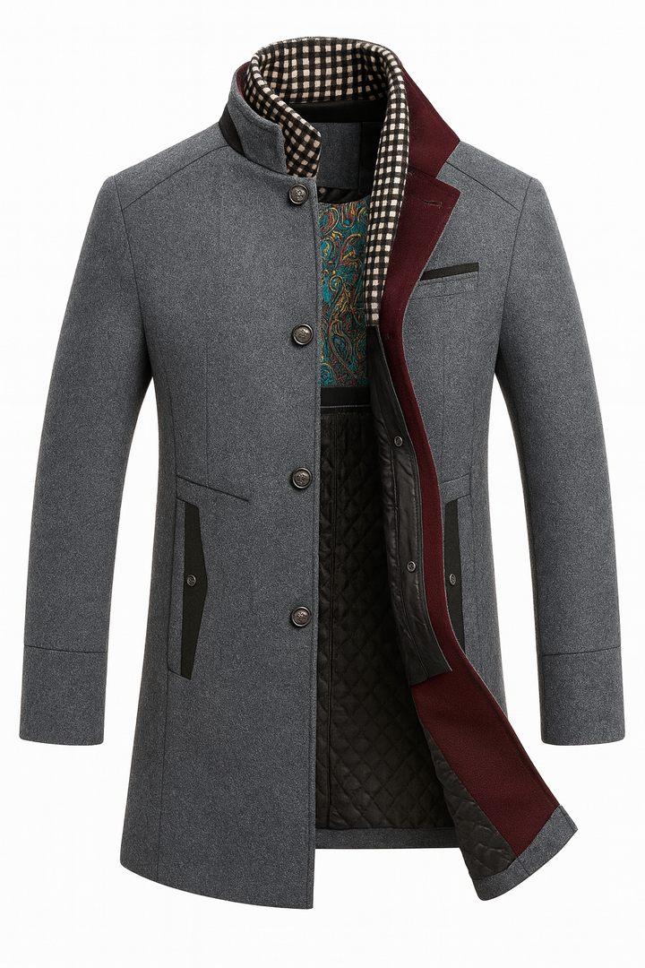 ELENA HARPER™  |  WOOL COAT FOR MEN