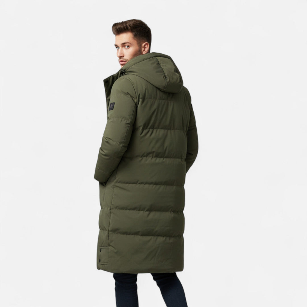 Men's Warm Hooded Winter Jacket for Ultimate Cold Weather Comfort