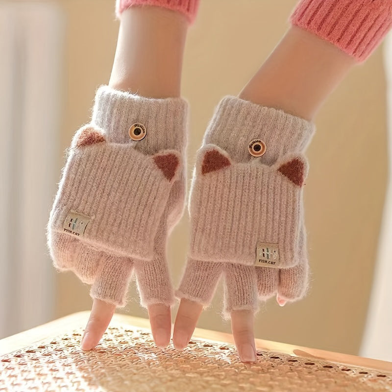 Warm Cartoon Gloves
