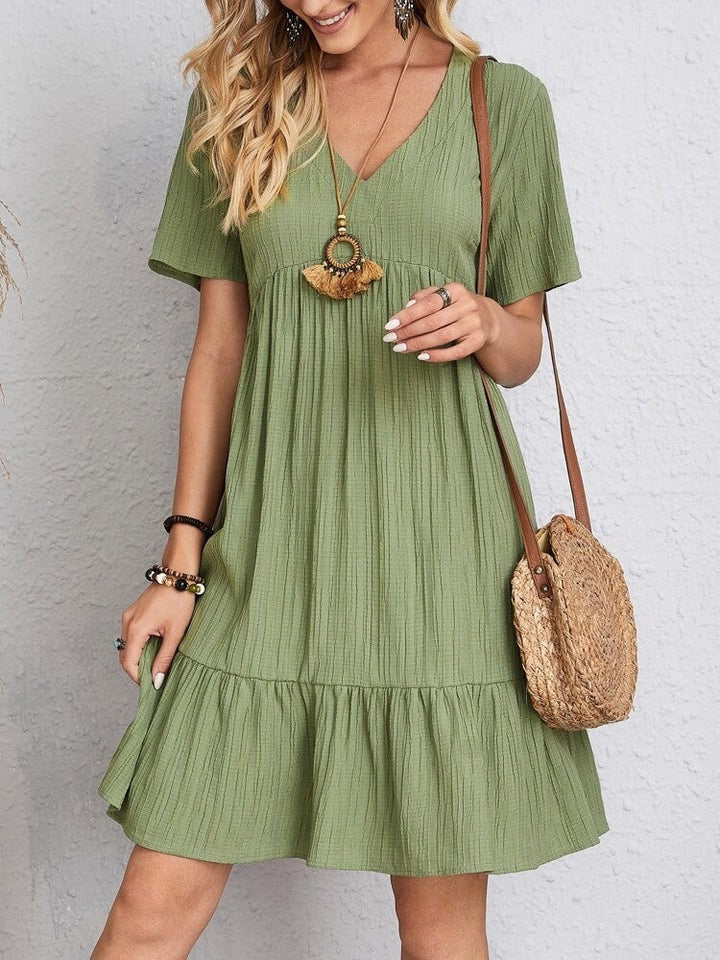 Aisha Elegant Dress to Cover the Abdomen - Elena Harper