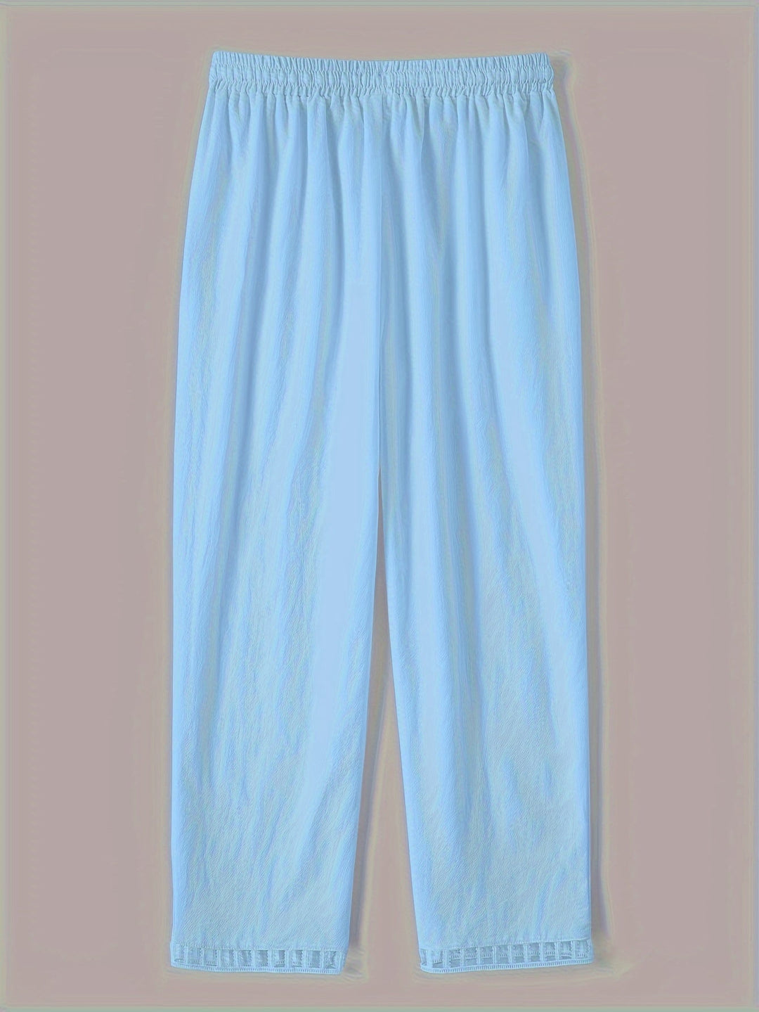 Wren – Relaxed Contrast Trim Cropped Pants