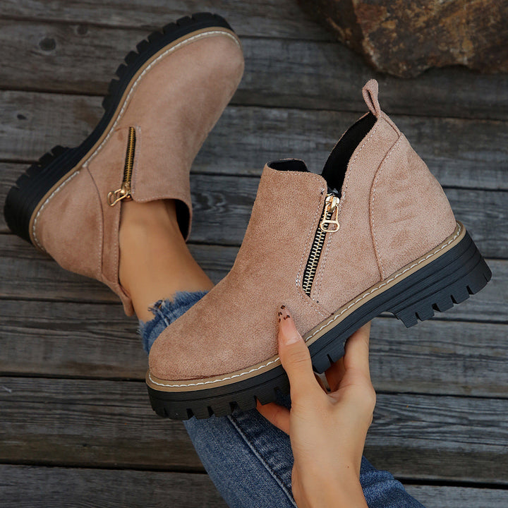 Luxury Women's Ankle Boots – Trendy, Comfortable, and Versatile Style.