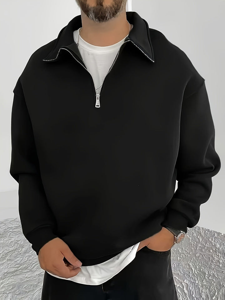 Maxim | Premium Half-Zip Sweatshirt for Comfortable Warmth