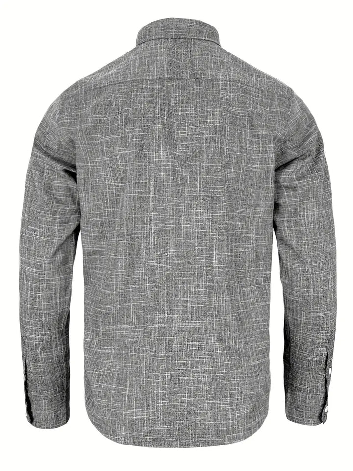 Teodoro - Long-Sleeve Shirt with Buttons