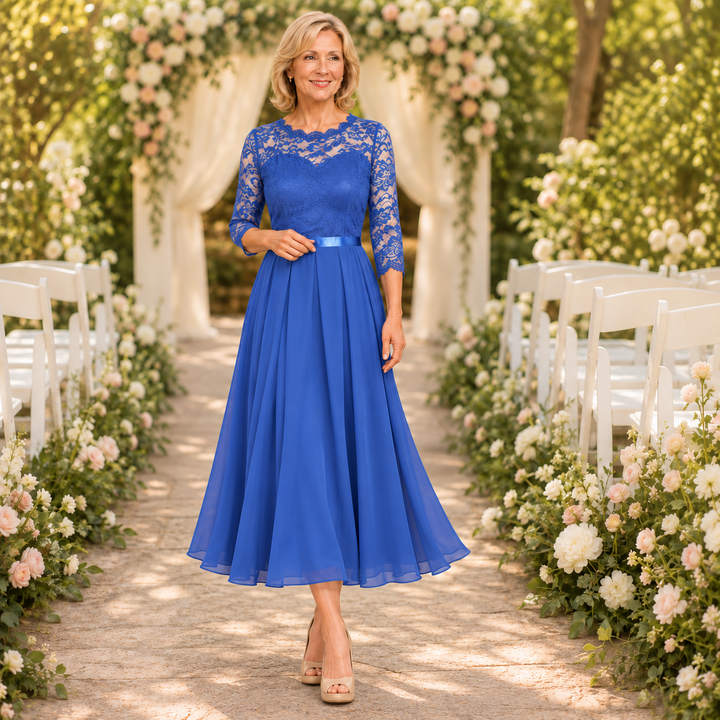 Composure The Lace Maxi That Falls Into One Long Line - Elena Harper