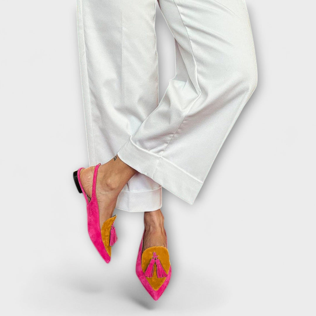 Dorotea – Colour Play with Tassel Design