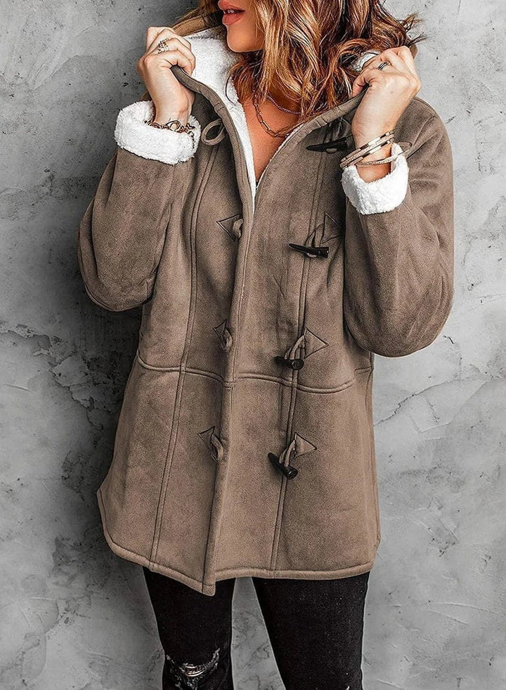 AUTUMN – COZY TOGGLE HOOD JACKET