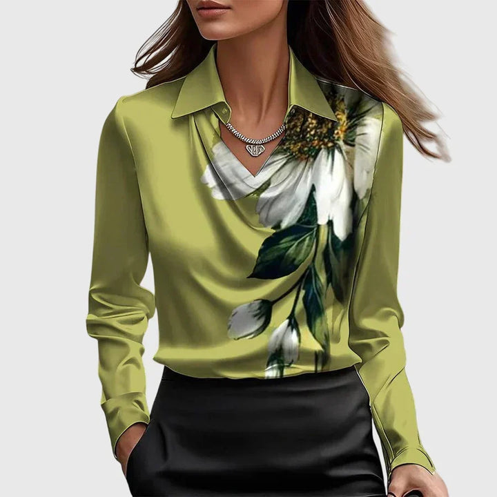 Brooklyn Elegant Blouse - Elena Harper