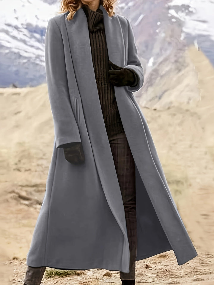 Sophia | Timeless and Elegant Longline Trench Coat