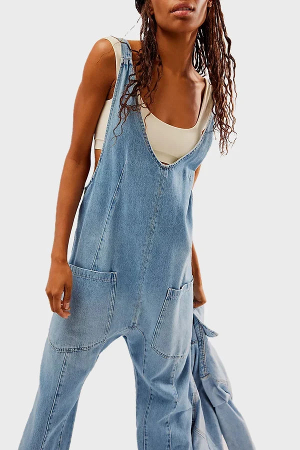 Tabitha - Denim Jumpsuit for Women