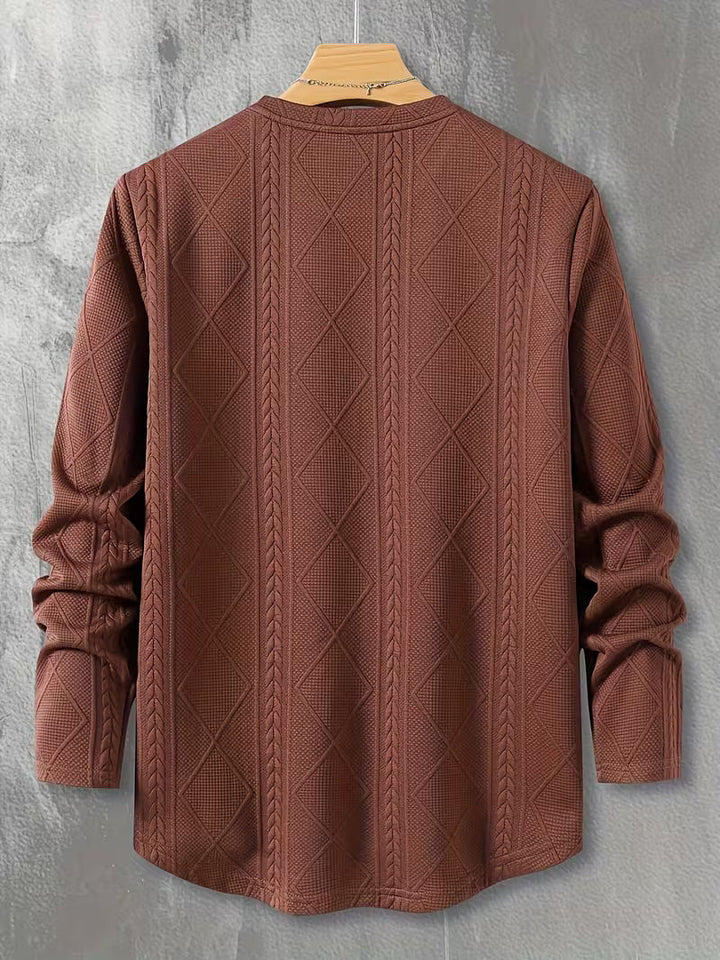 Pauleta - Casual Long Sleeve Crew Neck Sweatshirt