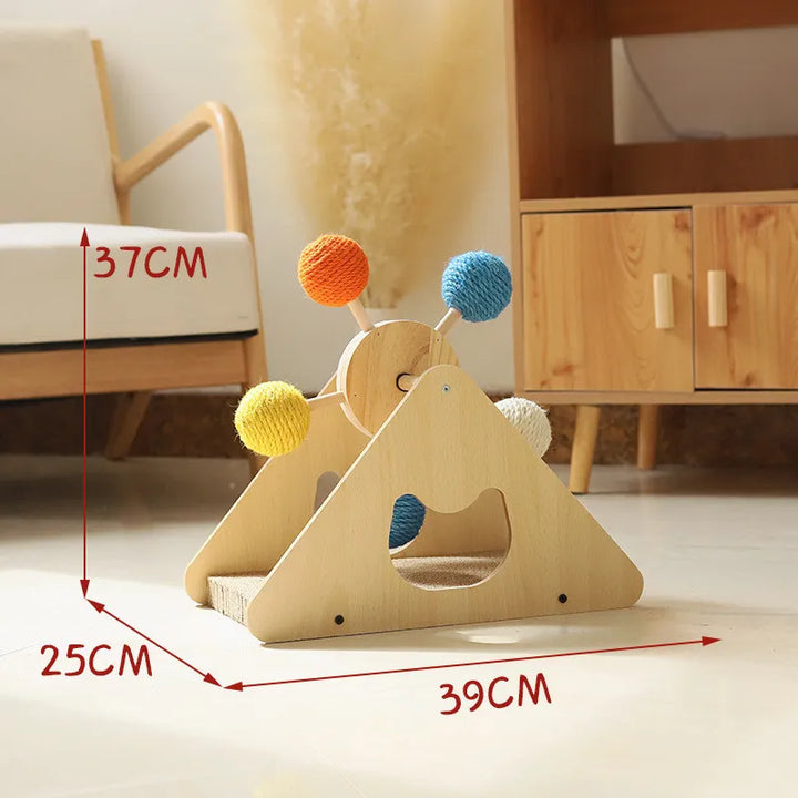 Interactive Cat Toy Ferris Wheel | Engaging Play & Scratch