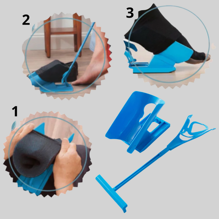 Unisex Sock Aid Device for Effortless Wear