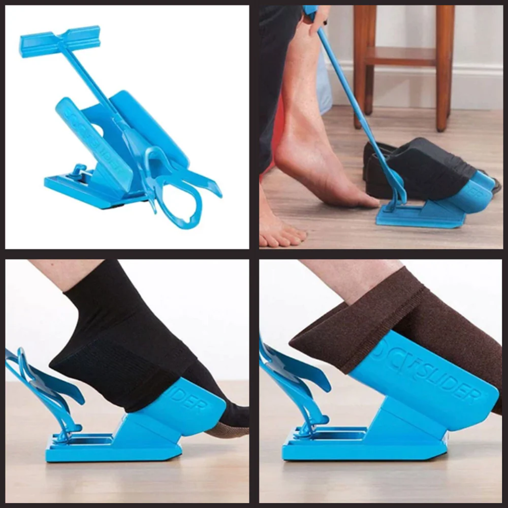 Unisex Sock Aid Device for Effortless Wear